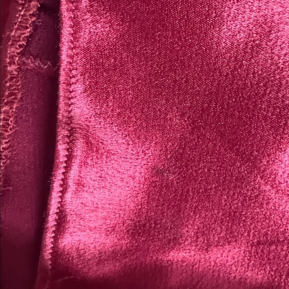Elegant Burgundy Sleeveless Evening Dress - Picture 8 of 8